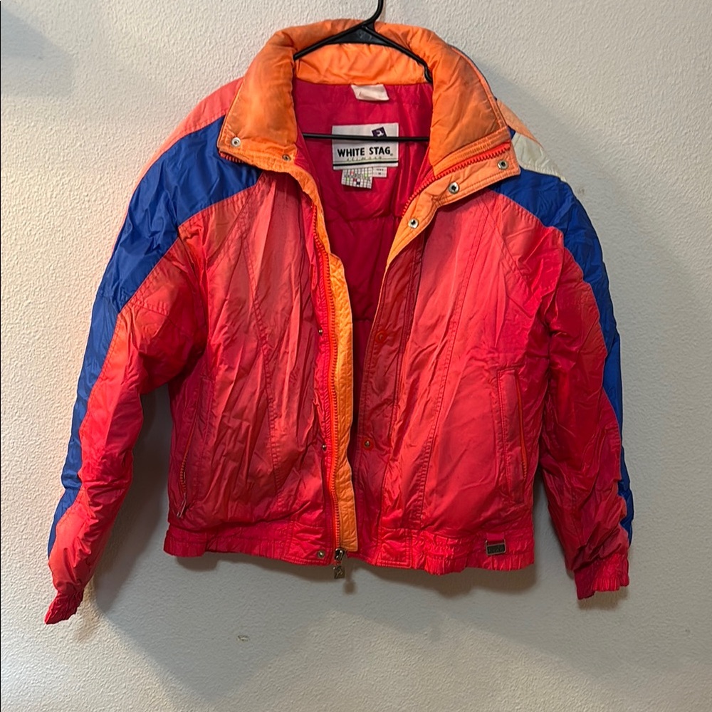 VTG White Stag Colorful Ski Jacket